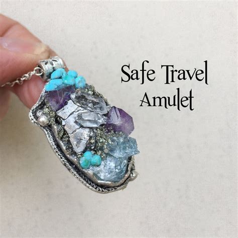 Find peace and serenity with the Serene Travel Amulet on your journeys